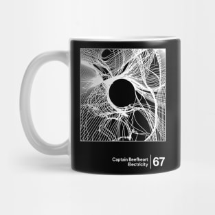 Captain Beefheart - Electricity / Minimalist Graphic Artwork Design Mug